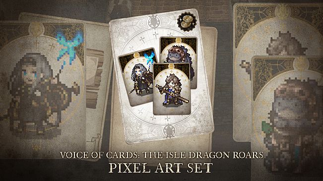 Voice of Cards: The Isle Dragon Roars Pixel Art Set