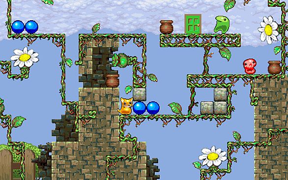 Kitty Kitty Boing Boing: the Happy Adventure in Puzzle Garden!