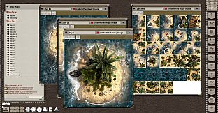 Fantasy Grounds - Black Scroll Games - Tropical Islands (Map Pack)