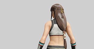 Monster Hunter Rise - "Minoto Long" hairstyle