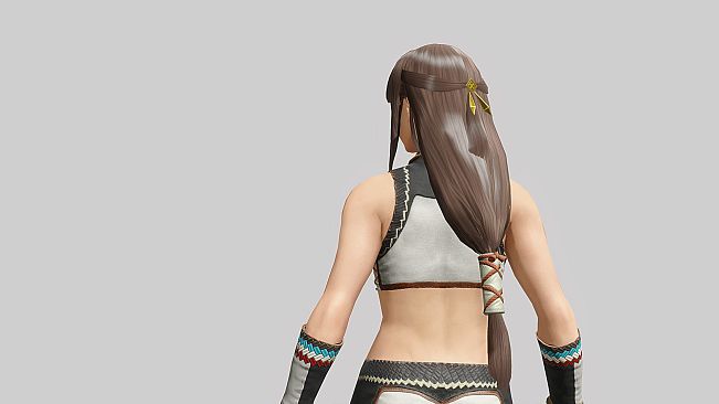 Monster Hunter Rise - "Minoto Long" hairstyle