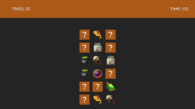 Classic Memory Game - Magic