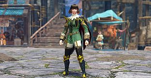 Monster Hunter Rise - "Rondine" Hunter layered armor set