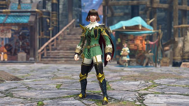 Monster Hunter Rise - "Rondine" Hunter layered armor set