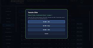 Simple Football League Manager