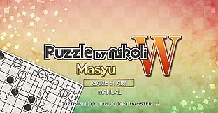 Puzzle by Nikoli W Masyu