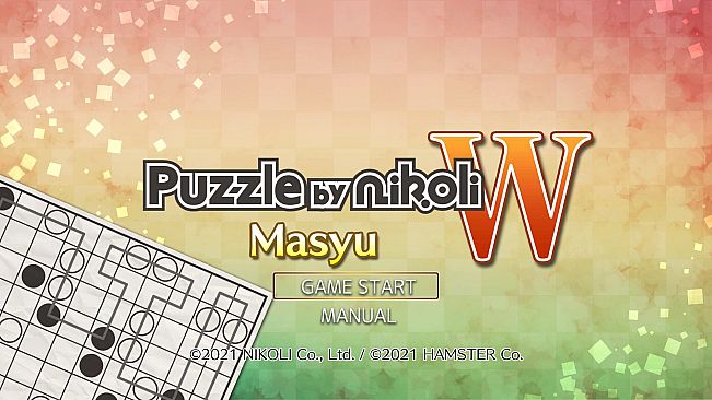 Puzzle by Nikoli W Masyu