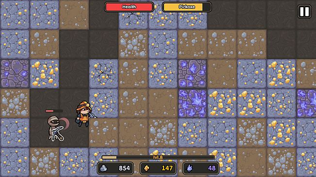 Golden Mine Pickaxe 2: Mummy Tombs