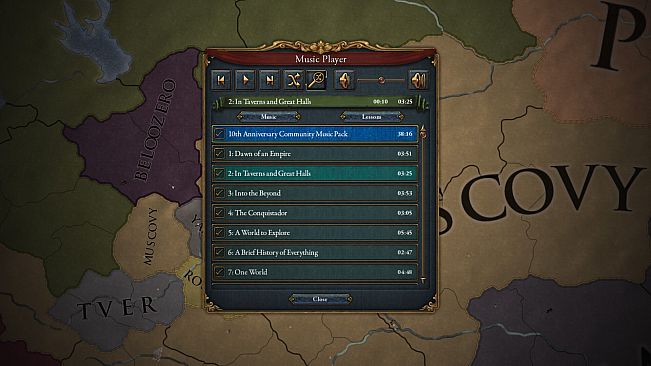 Europa Universalis IV: 10th Anniversary Community Music Pack