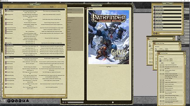 Fantasy Grounds - Pathfinder RPG - Campaign Setting: Giants Revisited