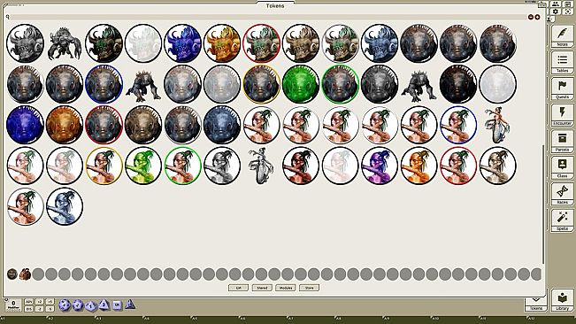 Fantasy Grounds - Creatures A-Z, Volume 5 (Token Pack)
