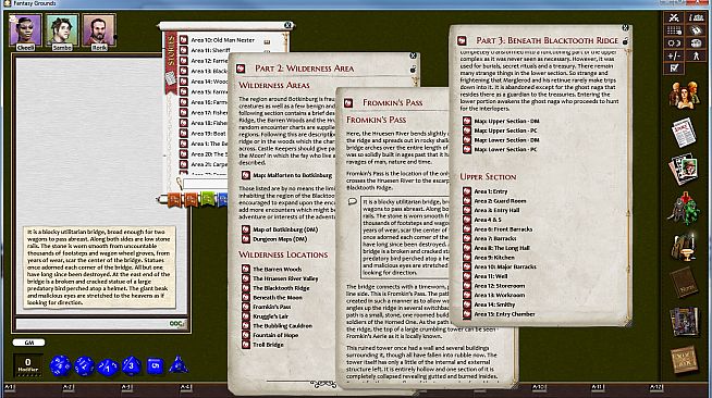 Fantasy Grounds - C&C: A1 Assault on Blacktooth Ridge