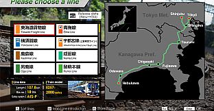 JR EAST Train Simulator: Tōkaidō Freight Line (Nebukawa to Tokyo,Shinjuku） E257-2000,5500 Series