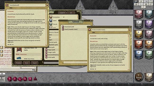 Fantasy Grounds - Legendary Villains: Dark Druids