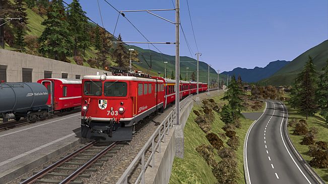 Train Simulator: Engadin Linie: Pontresina - Scuol-Tarasp Route Add-On
