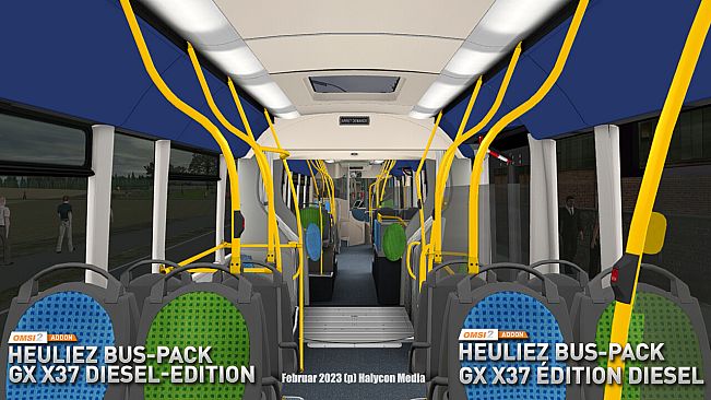 OMSI 2 Add-on Heuliez Bus-Pack GX x37 Diesel-Edition