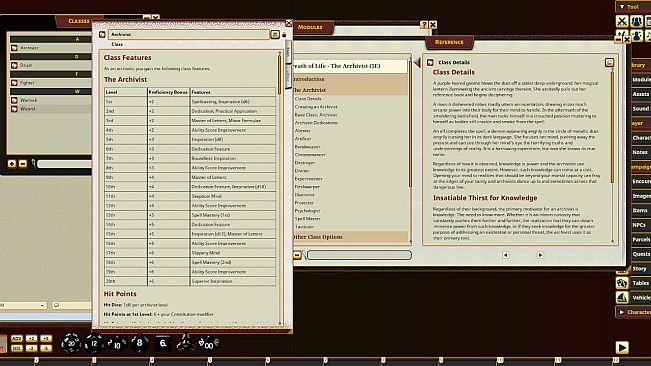 Fantasy Grounds - Breath of Life - The Archivist