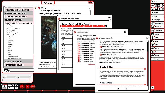 Fantasy Grounds - Cyberpunk RED - Interface RED Volume 3