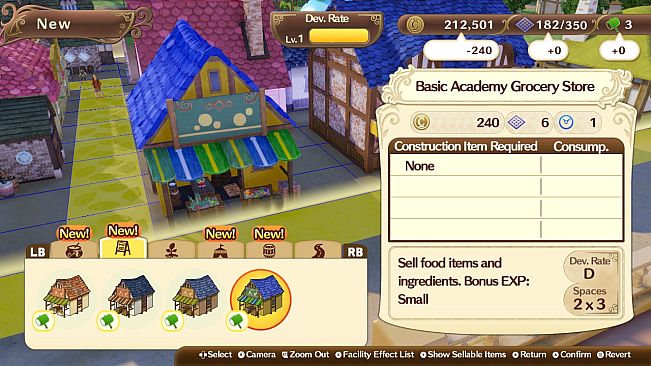 Nelke & the LA: Facility Pack: Mana Khemia