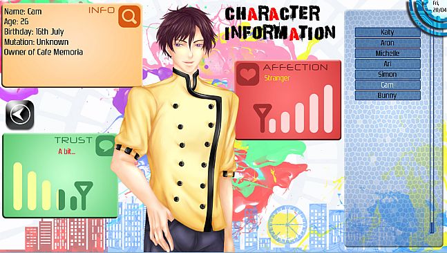 AMPLITUDE: A Visual Novel