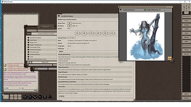 Fantasy Grounds - Scarred Lands Creature Collection