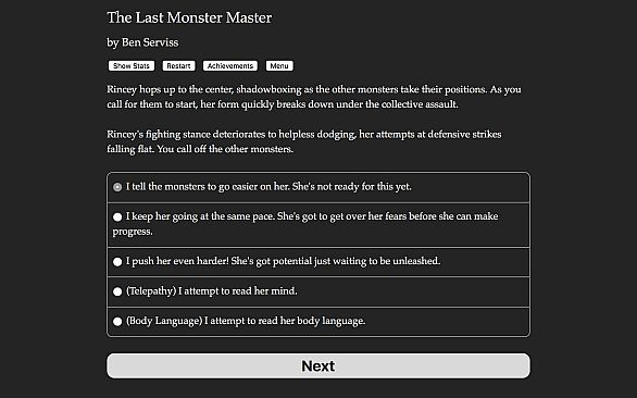 The Last Monster Master
