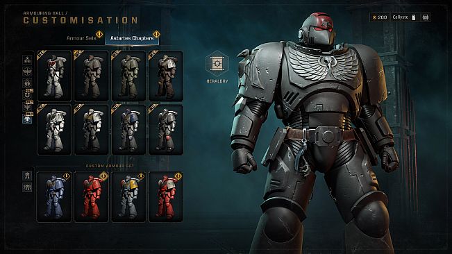 Warhammer 40,000: Space Marine 2 - Raven Guard Cosmetic Pack