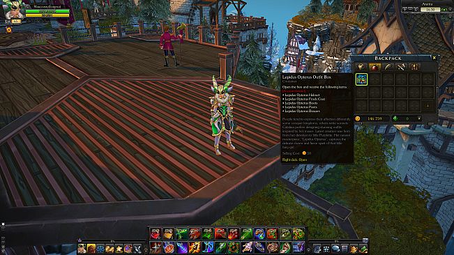 Royal Quest Online — Full "Lepidus Opterus" Set