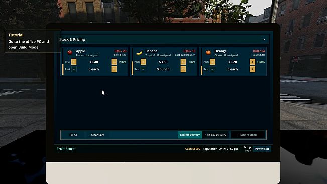 Fruit Store Simulator