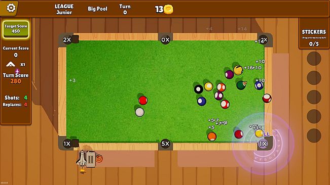 Ballardo: Roguelike Billiards