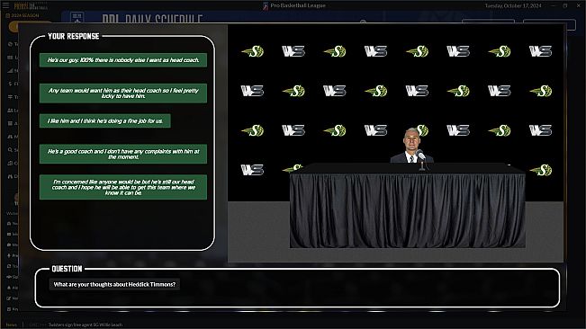 Draft Day Sports: Pro Basketball 2024