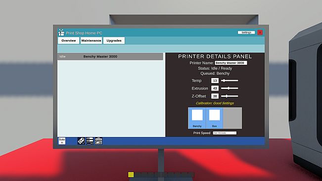 3D Print Shop Simulator