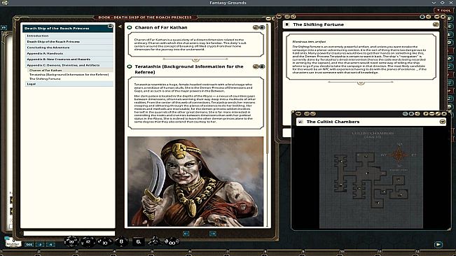 Fantasy Grounds - Death Ship of the Roach Princess