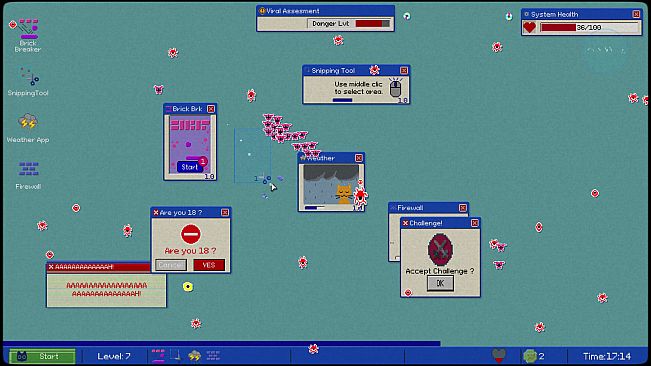 WhiskersOS: Click and Survive