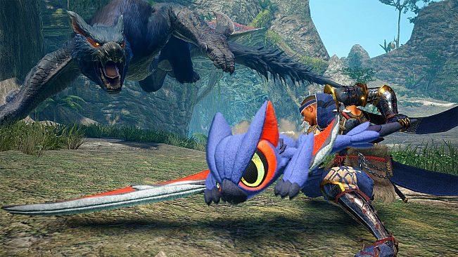 Monster Hunter Rise - "Stuffed Nargacuga" Hunter layered weapon (Long Sword)