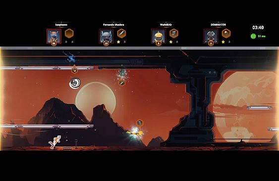 Swing Into Zero-G: Space Parkour Race