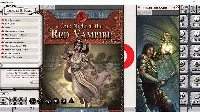 Fantasy Grounds - One Night at the Red Vampire (5E)
