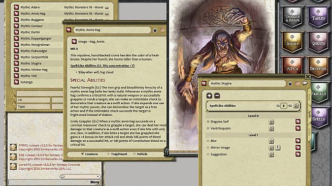 Fantasy Grounds - Mythic Monsters Monstrous Humanoids (PFRPG)