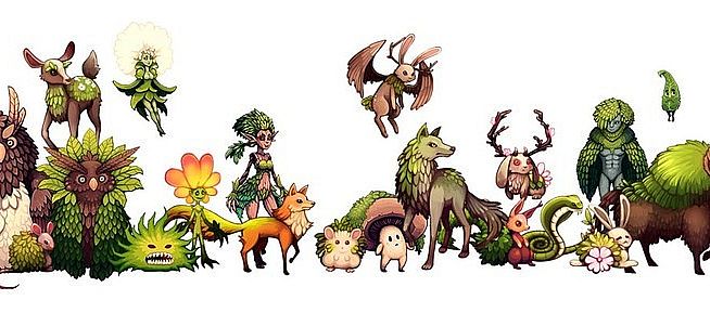 RPG Maker MZ - Spirits of Nature Enemy Pack