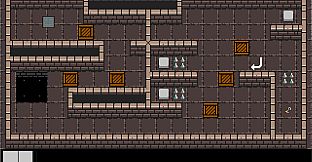 Puzzling Robot in the Dungeon