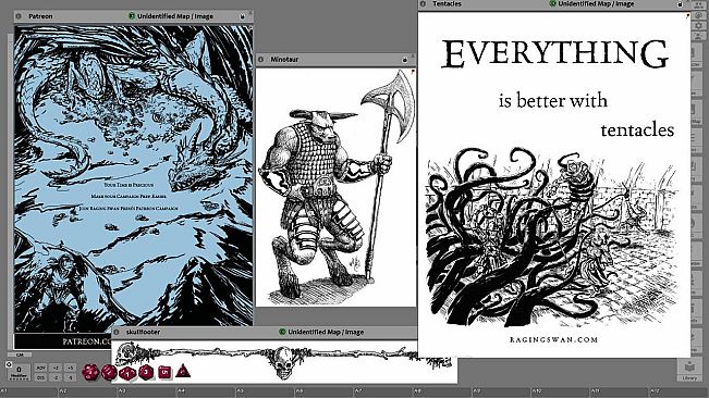 Fantasy Grounds - Monstrous Lair #6: Minotaur Den (Any Ruleset)