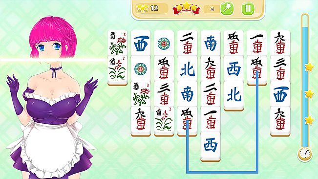 Mahjong Pretty Manga Girls