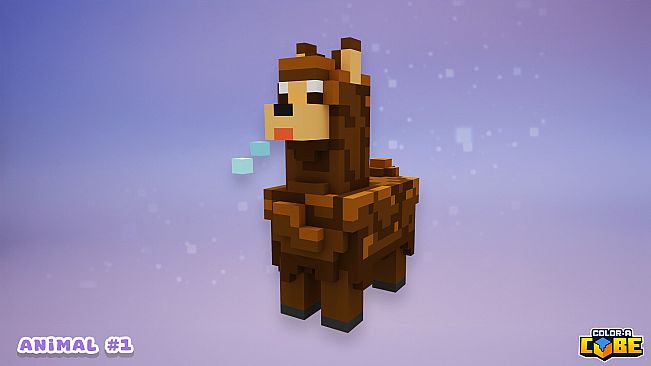 Color-A-Cube - Farm Animal Pack #1