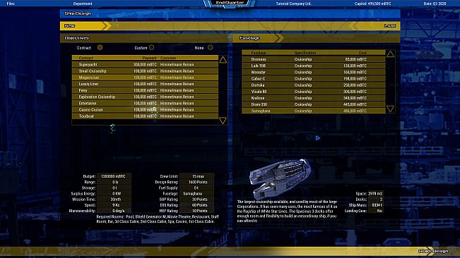 Starship Corporation: Cruise Ships