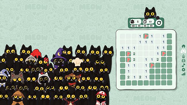 Mines & Meows: Cozy Minesweeper