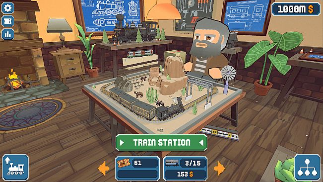 Grandpa Loves Trains
