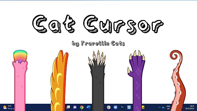 Cat Cursor by Travellin Cats - Fantasy Pack