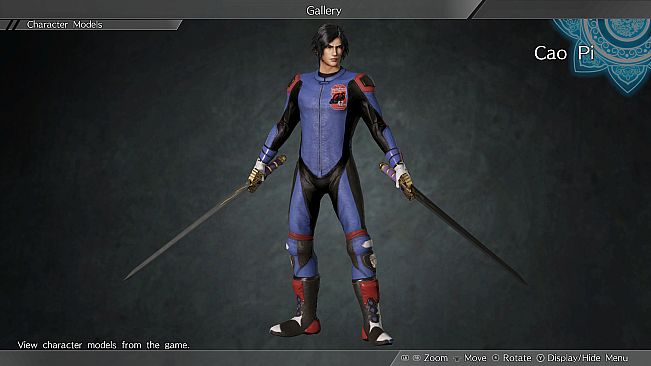 DYNASTY WARRIORS 9: Cao Pi "Racing Suit Costume" / 曹丕「レーシングスーツ風コスチューム」