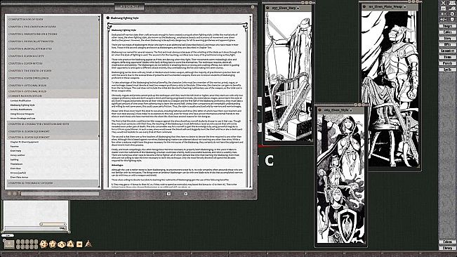 Fantasy Grounds - D&D Classics: PHBR8 The Complete Book of Elves (2E)