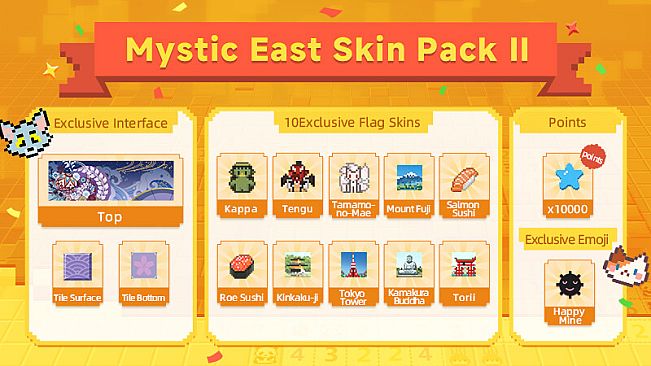 Let's Minesweeper - Mystic East Skin Pack II